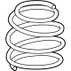 Toyota 48131-42C50 Coil Spring, Front