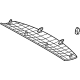 Toyota 64783-0E070-C0 Upper Gate Trim, Rear