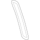Toyota 75895-47030 Molding, Passenger Side Toyota 75895-47030 Molding, Passenger Side