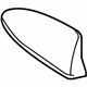 Toyota 86077-33060-A0 Cover, White
