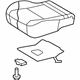 Toyota 71002-02Q70-B0 Cushion Assembly, Gray, Passenger Side Toyota 71002-02Q70-B0 Cushion Assembly, Gray, Passenger Side