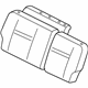Toyota 71603-5D080-C0 Seat Back Pad, Passenger Side