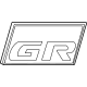 Toyota 75441-12B40 Nameplate