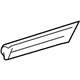 Toyota 68161-04040 Belt Weatherstrip, Outer Passenger Side