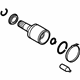 Toyota SU003-00793 Inner CV Joint, Rear