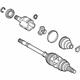 Toyota 42340-48110 Axle Assembly, Rear