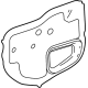 Toyota 67832-62010 Water Shield, Driver Side