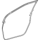 Toyota 67862-62010 Surround Weatherstrip, Driver Side