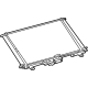 Toyota 64350-62010 Sunshade, Rear