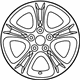 Toyota 42611-AA031 Wheel, Alloy