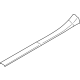 Toyota SU003-09395 Sill Trim, Driver Side