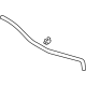 Toyota 16281-F0080 By-Pass Hose