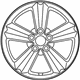 Toyota 42611-02A40 Wheel, Alloy