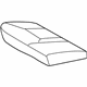 Toyota 71076-04030-B0 Cushion Cover, Gray, Driver Side