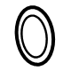 Toyota 15147-25030 Gasket, Oil Strainer