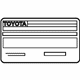 Toyota 11298-37240 Emission Label