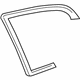 Toyota 62743-08011 Weatherstrip, Rear