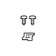 Toyota 81194-12280 Repair Bracket, Upper Driver Side
