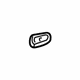 Toyota 69217-42020-B3 Handle, Outside Rear Cover, Silver, Driver Side