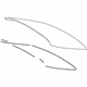 Toyota 64801-06221 Back Glass, Rear