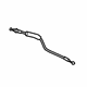 Toyota 69770-10060 Lock Cable, Rear