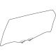 Toyota 68103-42280 Moveable Glass, Passenger Side Toyota 68103-42280 Moveable Glass, Passenger Side