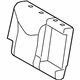 Toyota 79013-47220-B5 Seat Back Cover, Passenger Side