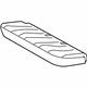 Toyota 71075-06370-B1 Cushion Cover, Rear