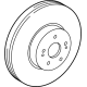 Toyota 43512-0E060 Rotor, Front