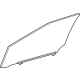 Toyota 68101-62010 Moveable Glass, Passenger Side