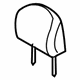Toyota 71910-48361-B0 Headrest, Front