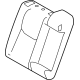 Toyota 71077-47A91-20 Cover, Rear Seat Back, Passenger Side (For Separate Type)
