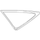 Toyota 62710-48390 Quarter Glass, Passenger Side