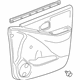 Toyota 67610-0DJ50-C4 Door Trim Panel, Passenger Side