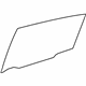 Toyota 68113-0R050 Moveable Glass, Passenger Side