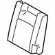 Toyota 79033-35060-C0 Seat Back Cover, Gray, Passenger Side