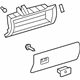 Toyota 55045-0C010-C1 Glove Box Assembly, Black, Lower Passenger Side