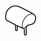 Toyota 71960-0C020-B0 Headrest, Center