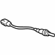 Toyota 89465-06140 Oxygen Sensor, Rear Driver Side