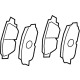 Toyota 04465-78020 Brake Pads, Front