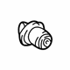 Toyota 48725-44010 Axle Bushing, Rear