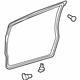 Toyota 67861-0D131 Door Weatherstrip, Passenger Side