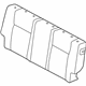 Toyota 71077-0DN20-C0 Seat Back Cover, Rear