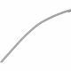 Toyota 75753-06220 Moulding, Front Door Window Frame, Upper Passenger Side