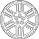 Toyota 42611-21200 Wheel, Alloy
