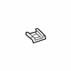 Toyota 61247-12120 Inner Rail Reinforcement, Passenger Side