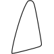 Toyota 68123-35130 Glass, Rear Door Quarter Toyota 68123-35130 Glass, Rear Door Quarter