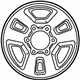 Toyota 42611-04041 Wheel, Alloy