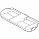 Toyota 71460-WB009 Cushion Assembly, Black/Gray, Rear