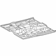 Toyota 58111-06061 Front Floor Pan